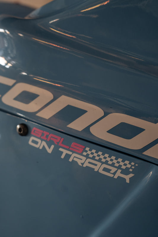 Girls on Track Decal Sticker