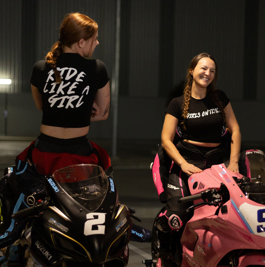 Ride Like a Girl Crop