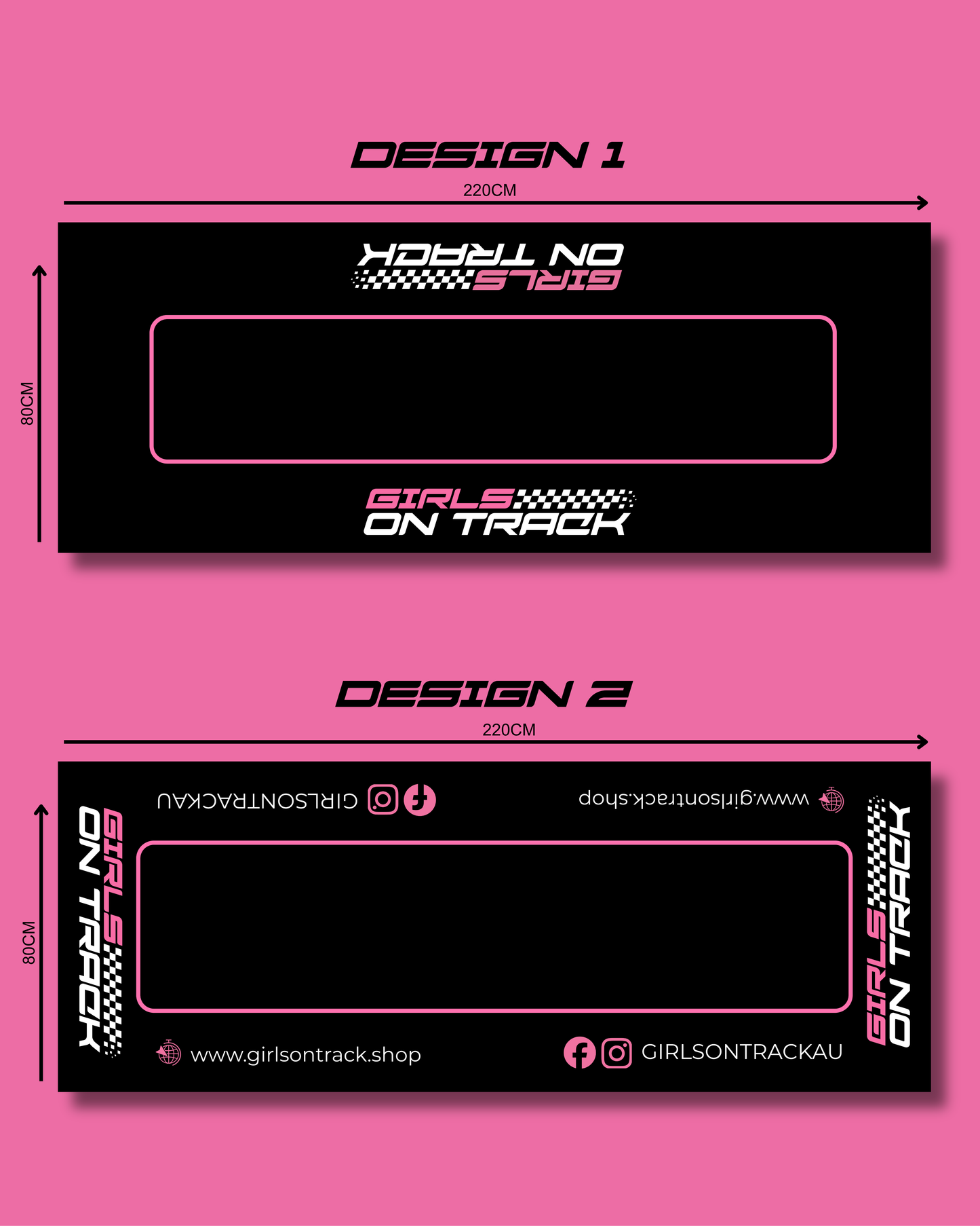 Girls On Track Pit Mat (PRE-ORDER)