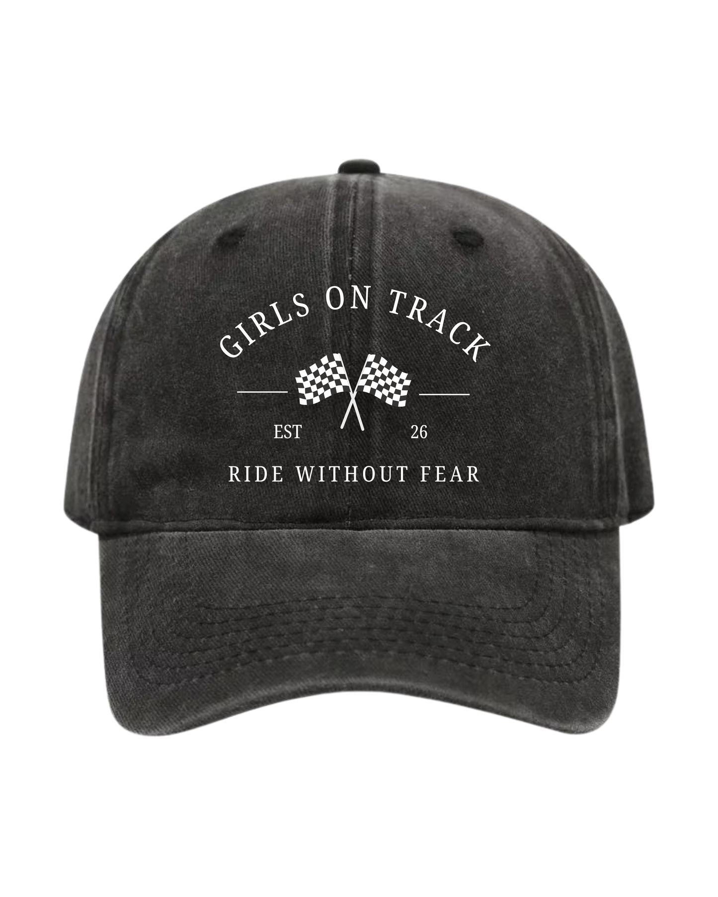 Ride Without Fear Acid Wash Hat
