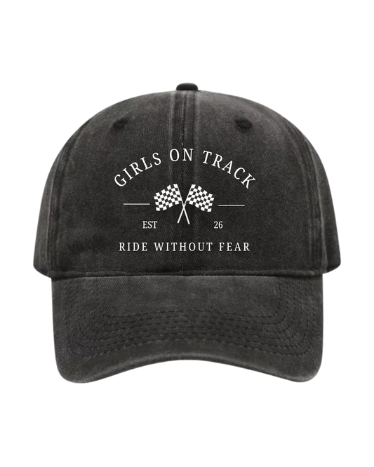 Ride Without Fear Acid Wash Hat