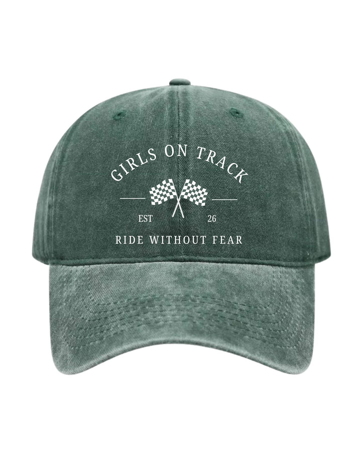 Ride Without Fear Acid Wash Hat