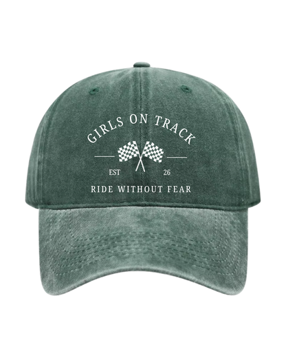 Ride Without Fear Acid Wash Hat