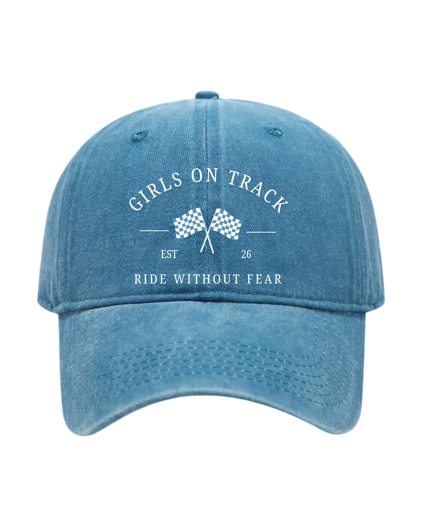 Ride Without Fear Acid Wash Hat