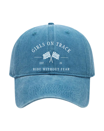 Ride Without Fear Acid Wash Hat