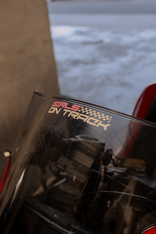 Girls on Track Decal Sticker