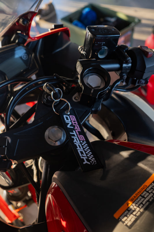 Girls on Track Keychain