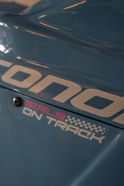 Girls on Track Decal Sticker