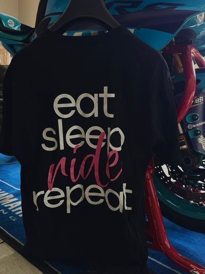 Eat Sleep Ride Repeat T-shirt
