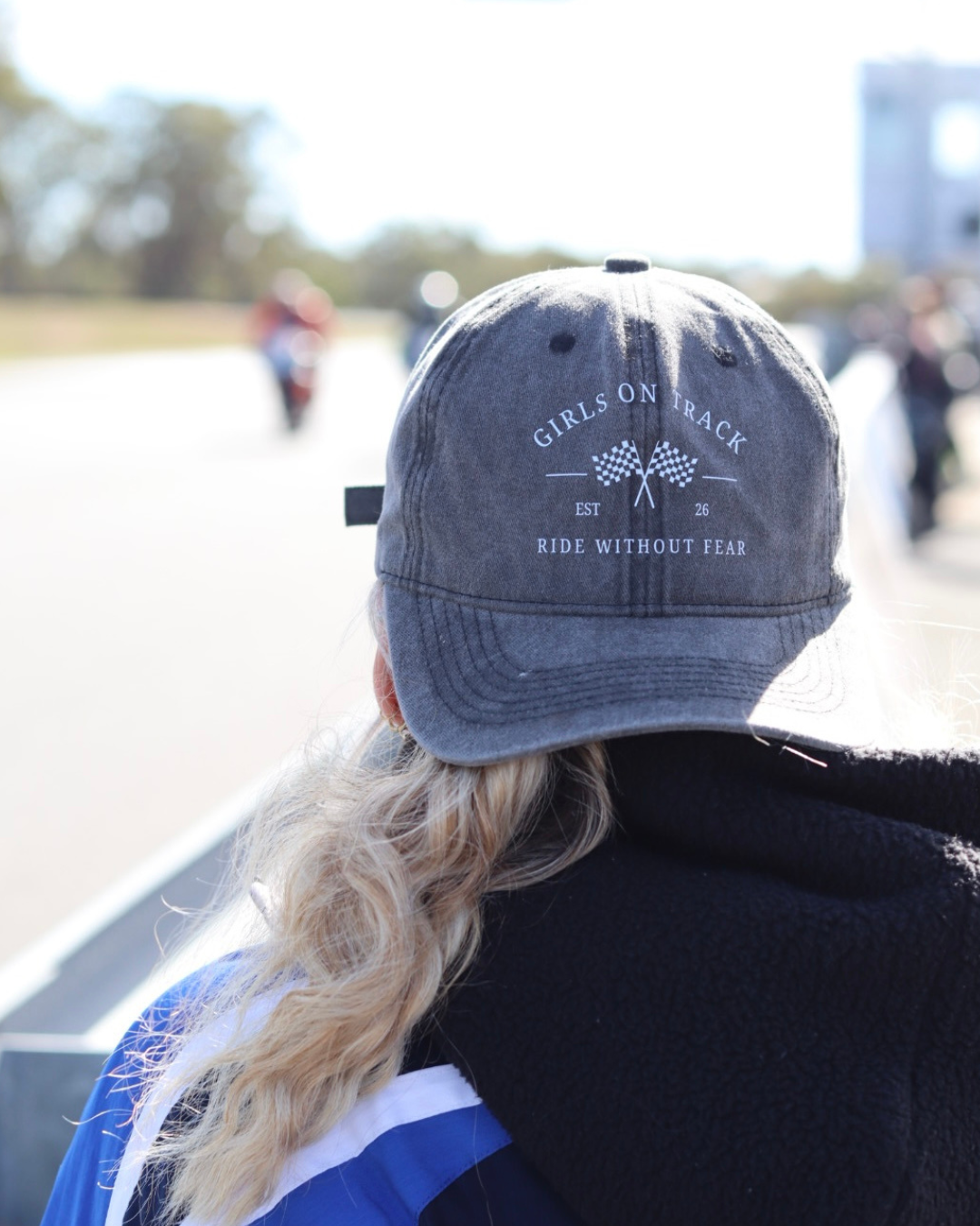 Ride Without Fear Acid Wash Hat
