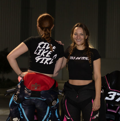 Ride Like a Girl Crop