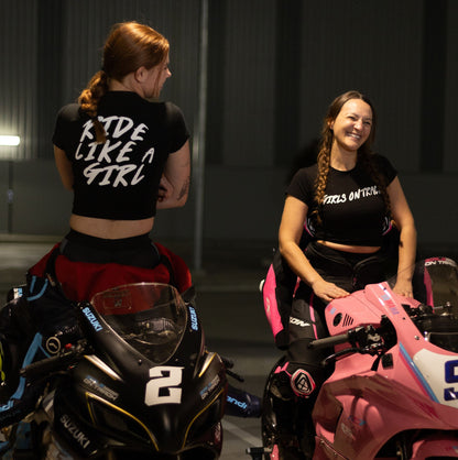 Ride Like a Girl Crop