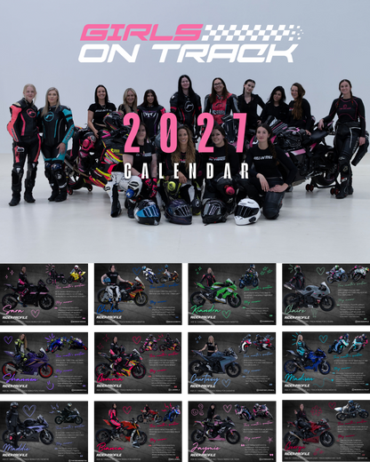 Girls on Track 2027 Calendar